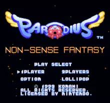 Image n° 4 - screenshots  : Parodius - Non-Sense Fantasy